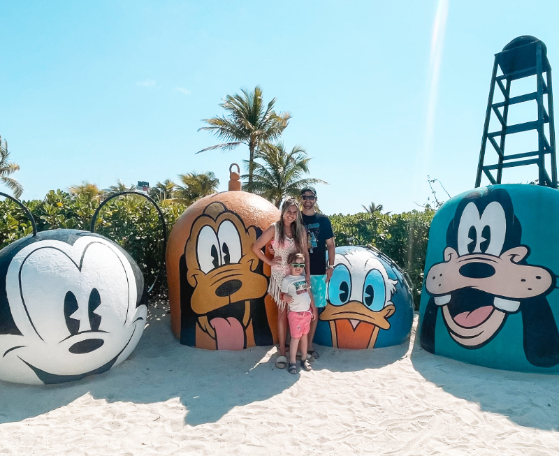 Brittany Busurelo at the beach