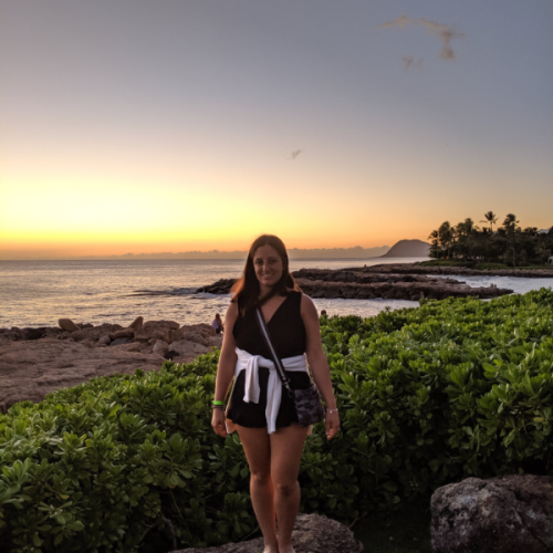 Daniella Carrie at sunet