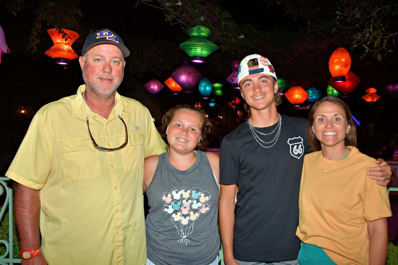 Sarah Bernard and family